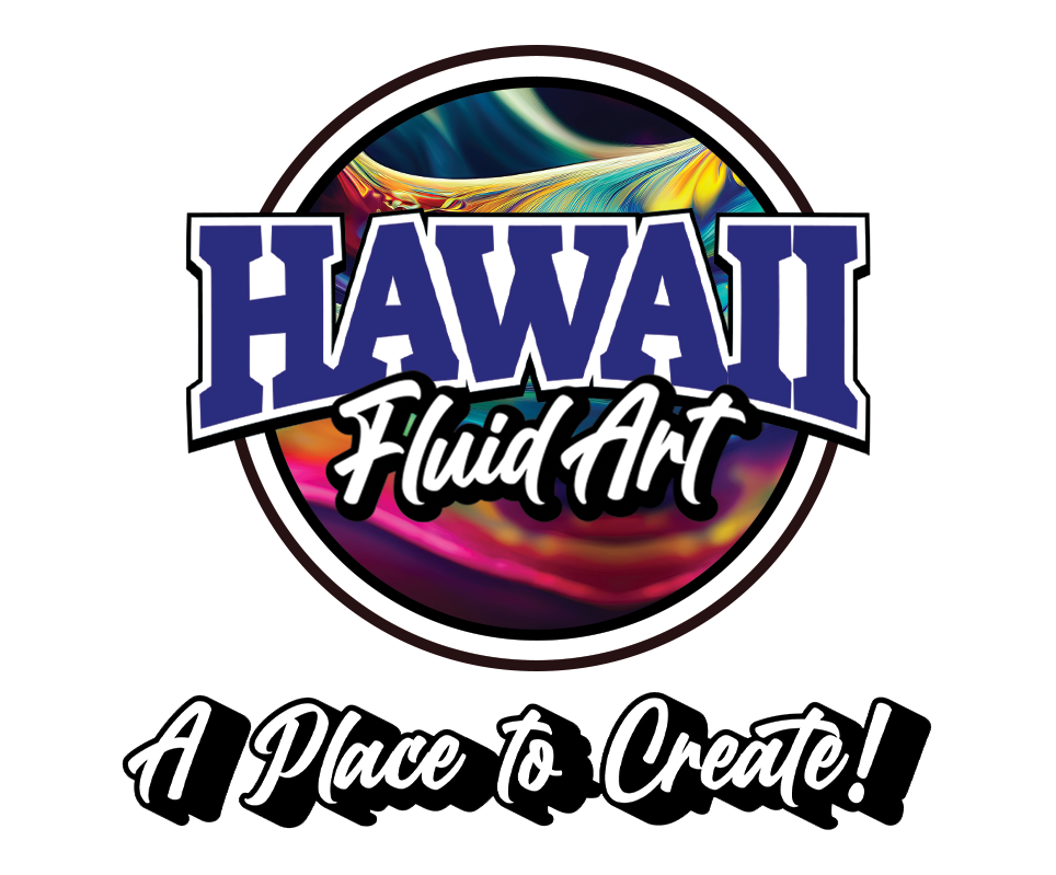Flower Mound - Hawaii Fluid Art
